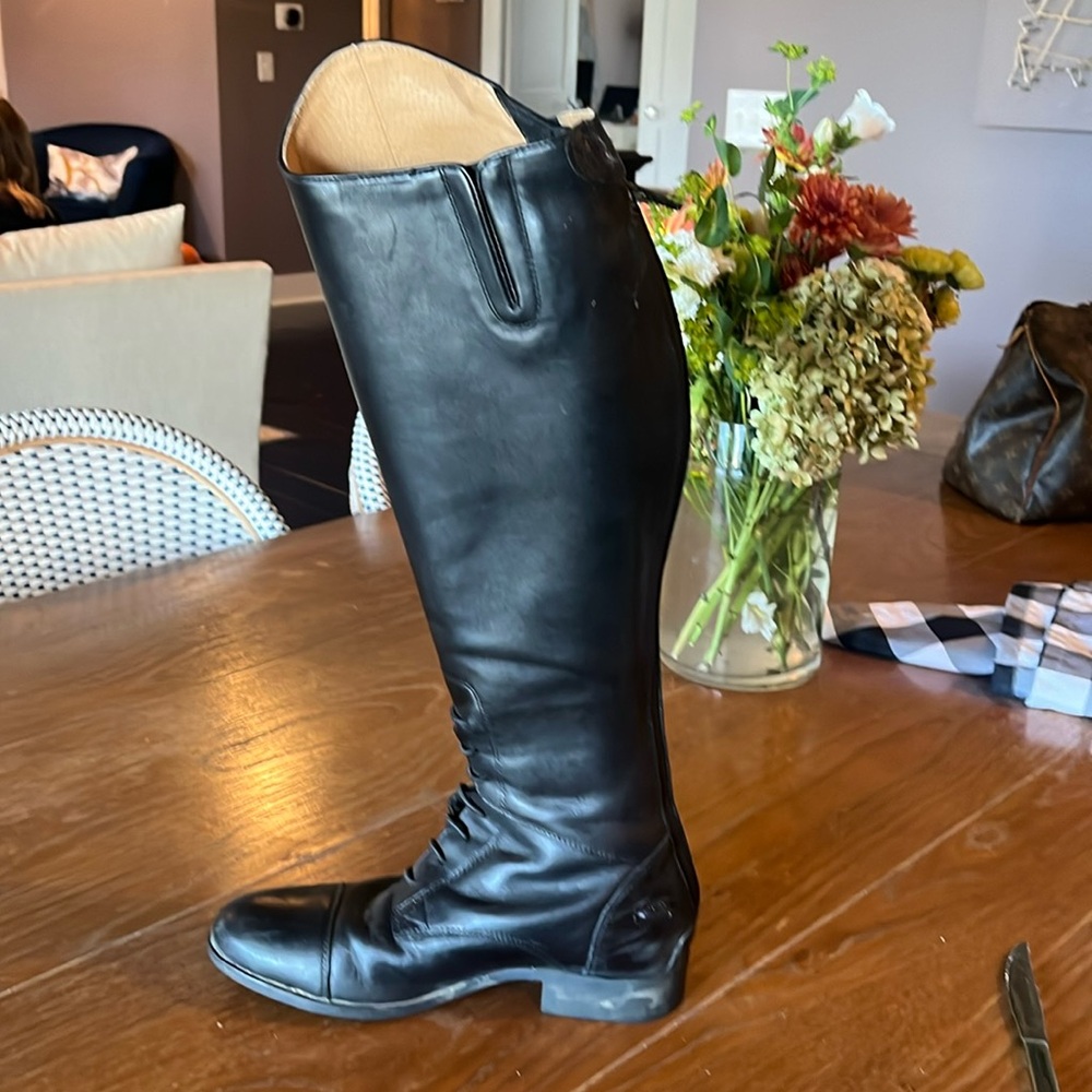 Ariat Heritage Contour II Field Zip Tall Riding Boot Calf:Full Size 7.5